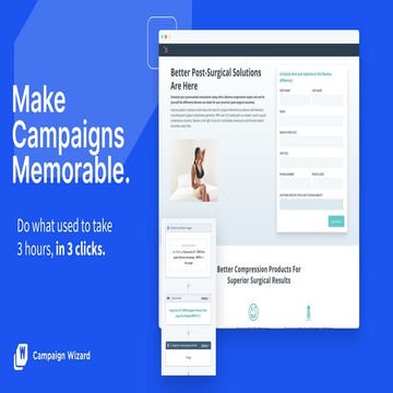 Campaign Wizard Pitch Deck | PPT