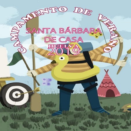 Campamentos de verano Santa Bárbara de Casa Huelva 2019