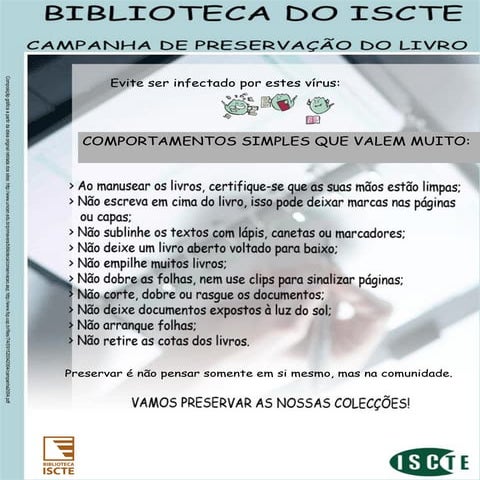 Campanha de preservação do livro