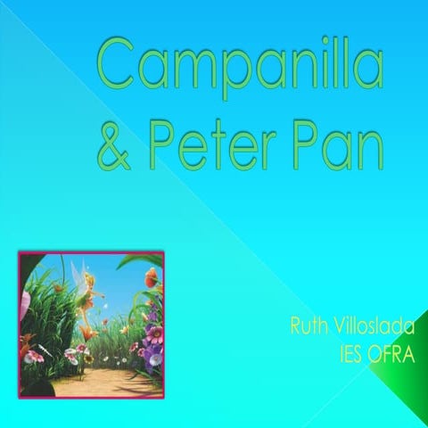 Campanilla & peter pan