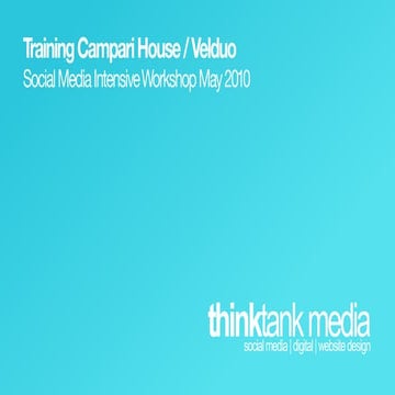 Campari House/ Veludo Bar Social Media Training