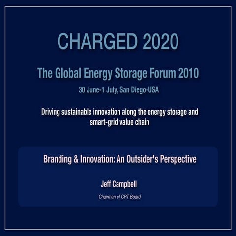 Branding & Innovation: An Outsider's Perspective