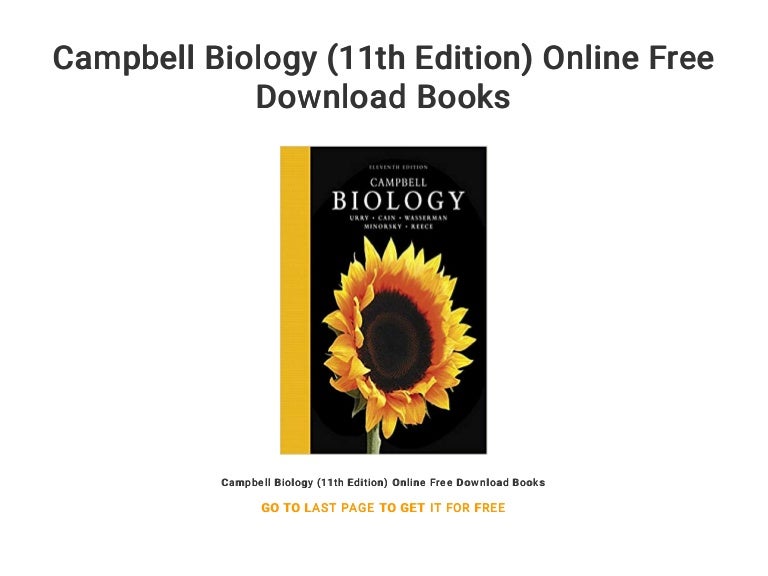 campbell biology 11th edition free download