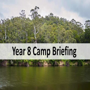 Camp briefing 1