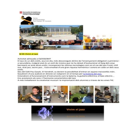 Camp Daprenentatge Pau Casals