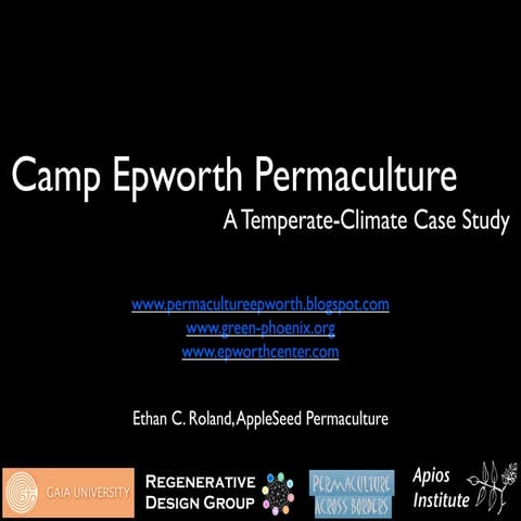 Permaculture at Camp Epworth