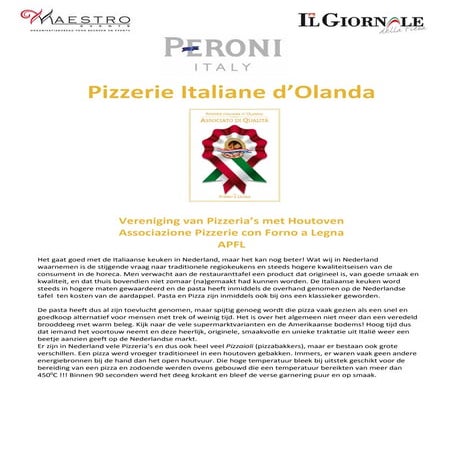 Campionato della Pizza - Italie Evenement 2015