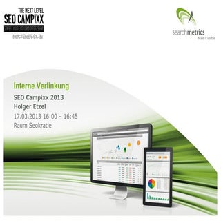 interne Verlinkung - SEO-Campixx 2013