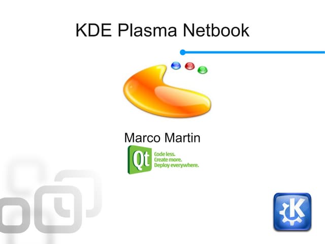 Campkde 2010: KDE Plasma netbook