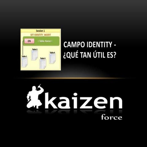 Campo identity - SQL Server