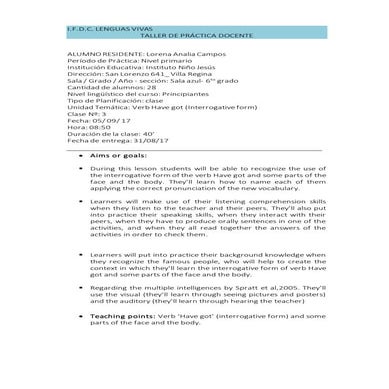 Campos  TPD- lesson 3- primary level - passed