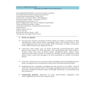 Campos TPD-lesson 4-secondary level - passed