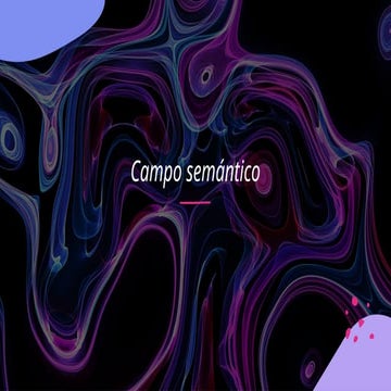 Campo semántico como constructo social e