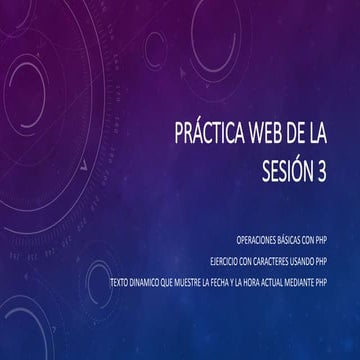 Operaciones Básicas, Ejercicio con Caracteres en PHP