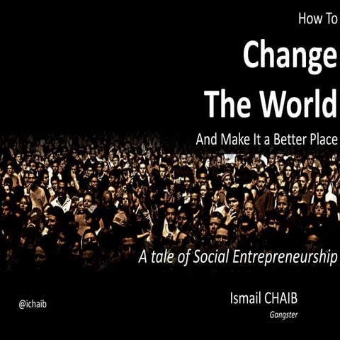 A tale of social entrepreneurship