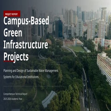 Presentation on Green infrastructure for Urban Areas | PPTX