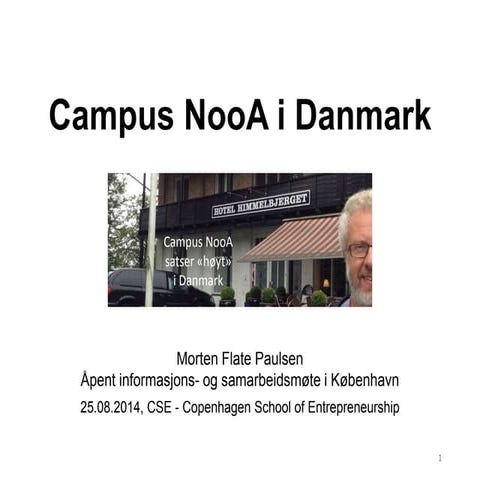 Campus NooA i Danmark