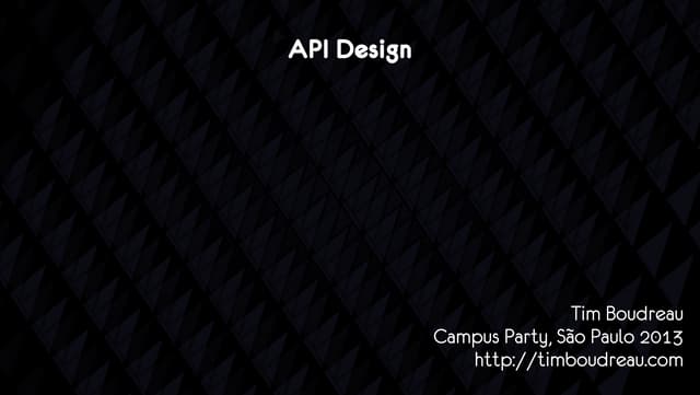 API Design