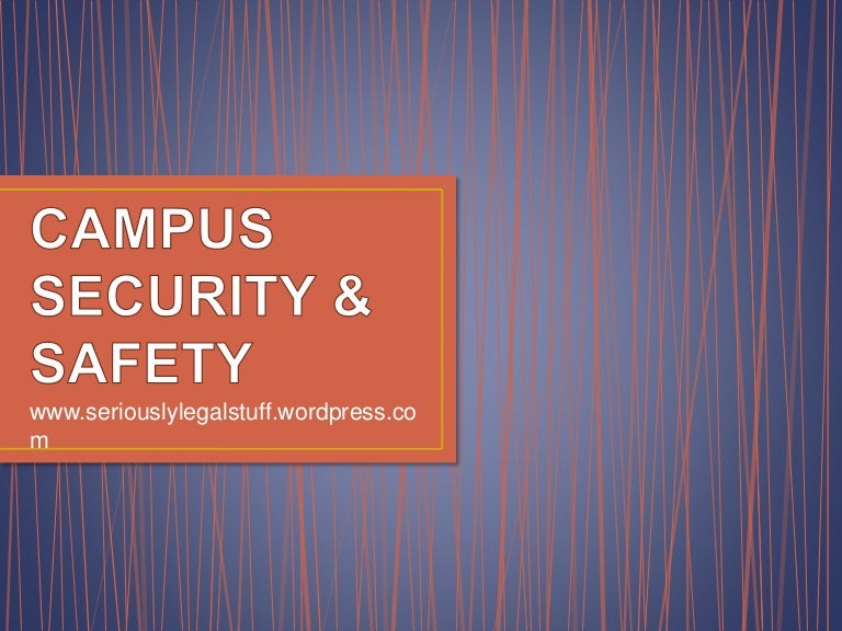 Campus security & safety