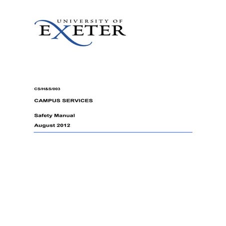 Campus services healthandsafetymanual