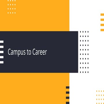 Transition from Campus to Career in Tech