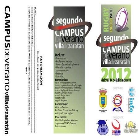 Campus villa zaratan 2012