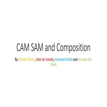Cam sam and composition powerpoint (1)