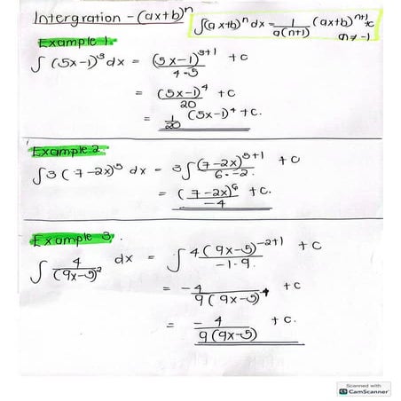 AS LEVEL MATHS INTERGRATION PRACTICE NOTES.pdf