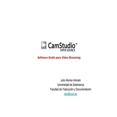 Camstudio tutorial