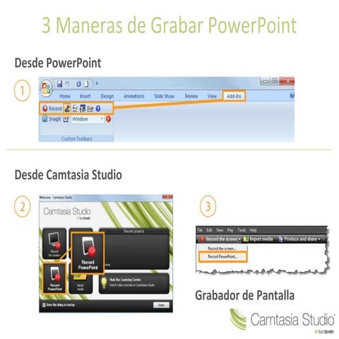 Camtasia Guia Introductoria