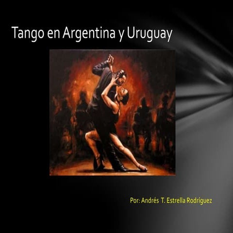 diapositivas de tango