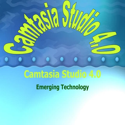 Camtasia Studio 4 Example