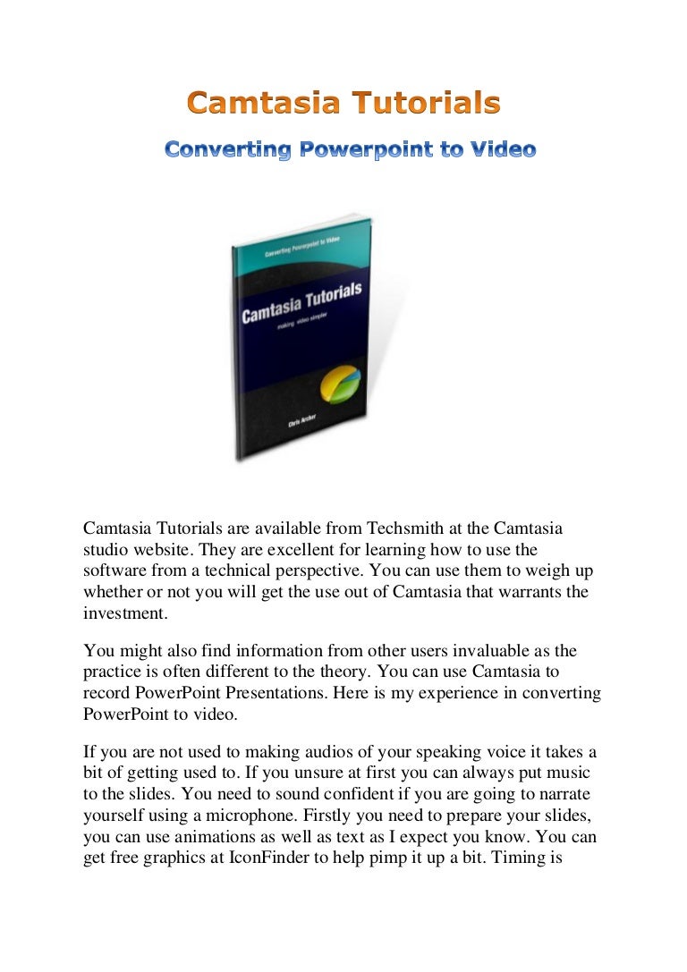 powerpoint camtasia powerpoint camtasia