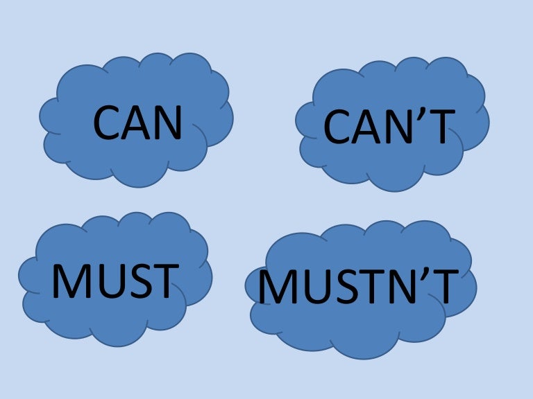 Can must