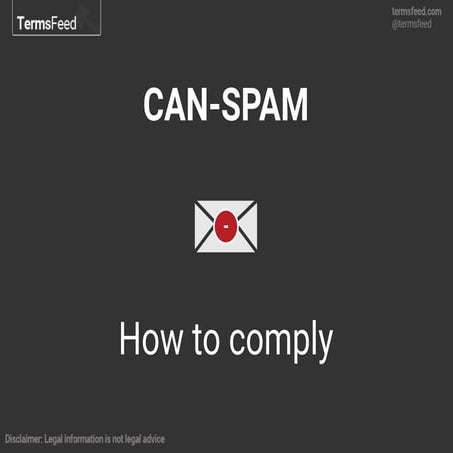 How to Comply with CAN-SPAM
