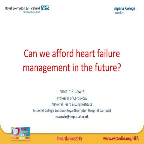 Can we afford heart failure management in the future | PDF