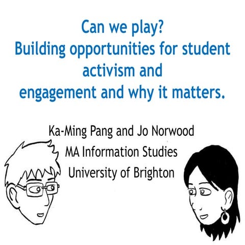 Can we play? by Jo Norwood and ka Ming Pang