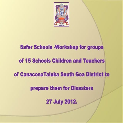 Canacona 27th july 2012 ppt | PPSX