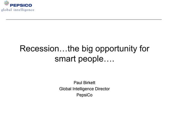 Recession, how smart agencies can make money in a recession