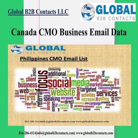 Canada cmo business email data