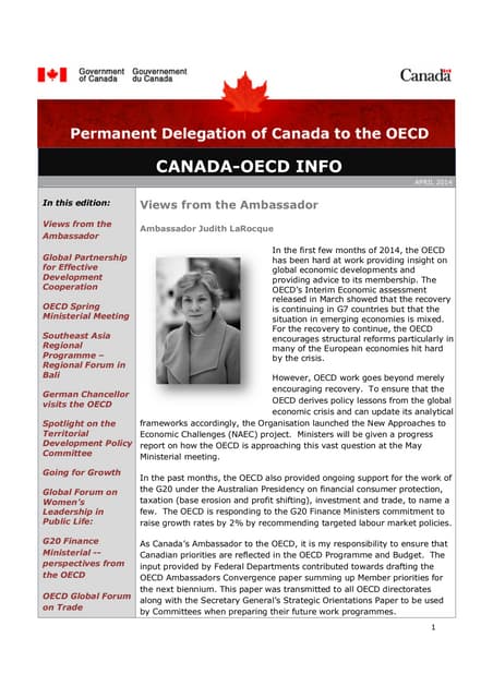 Canadaoecd info april2014