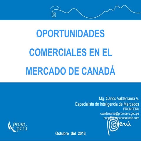 Canada oportunidades