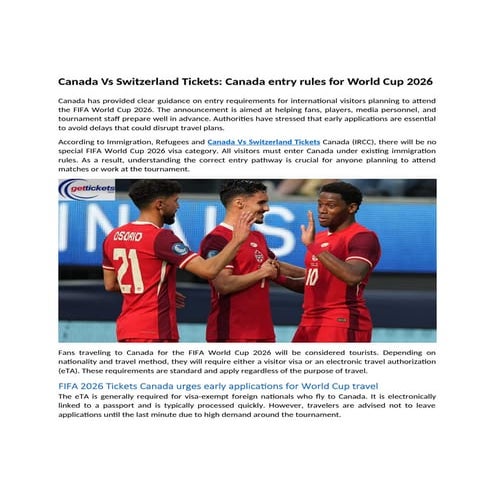 Canada outlines entry rules for visitors attending FIFA World Cup 2026.docx