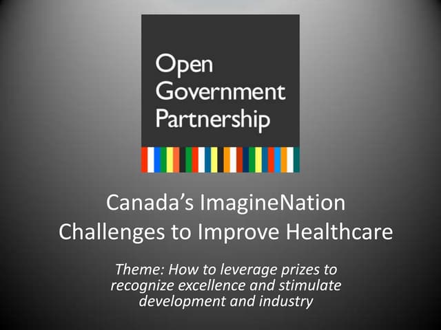 Canada's imagine nation challenges ...