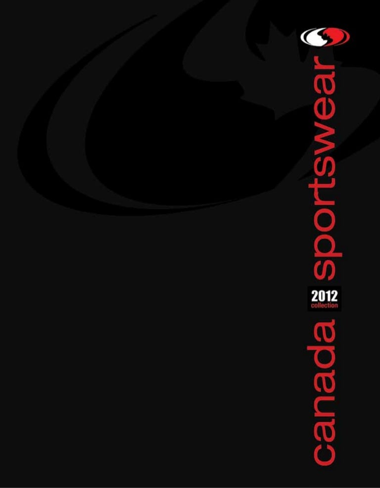 Canada Sportswear Catalogue