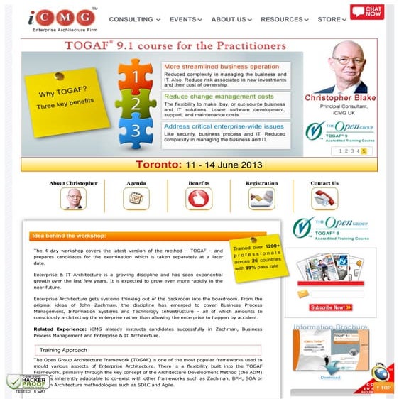 Toronto_TOGAF - 2013