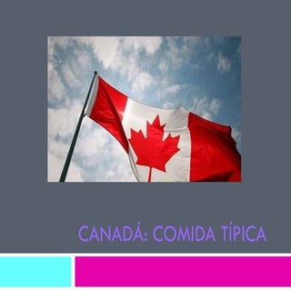 Canadá comida tipica