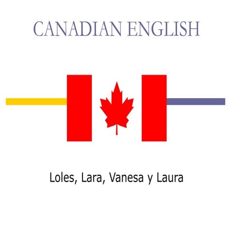 Canadian english ppp