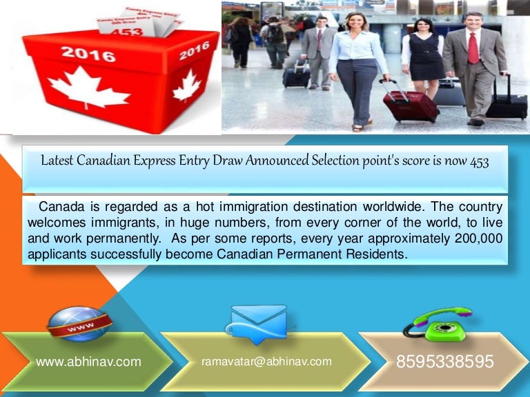 express to how entry login profile new Canadian express entry draw 2016
