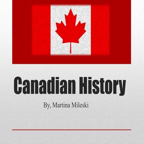 Canadian History